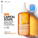 Água Solar Protetora Iluminadora Corporal Vichy - Capital Soleil FPS50 200ml