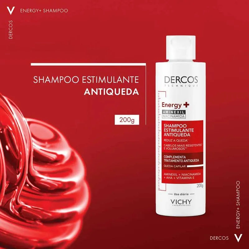 Shampoo Estimulante Antiqueda Vichy Dercos Energy+ 200g