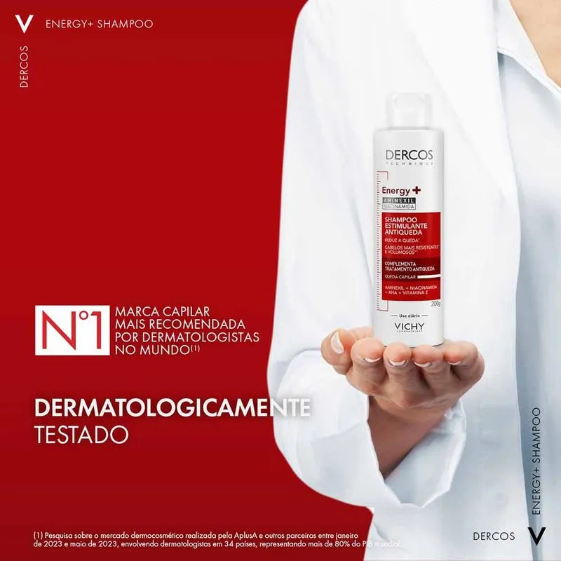 Shampoo Estimulante Antiqueda Vichy Dercos Energy+ 200g