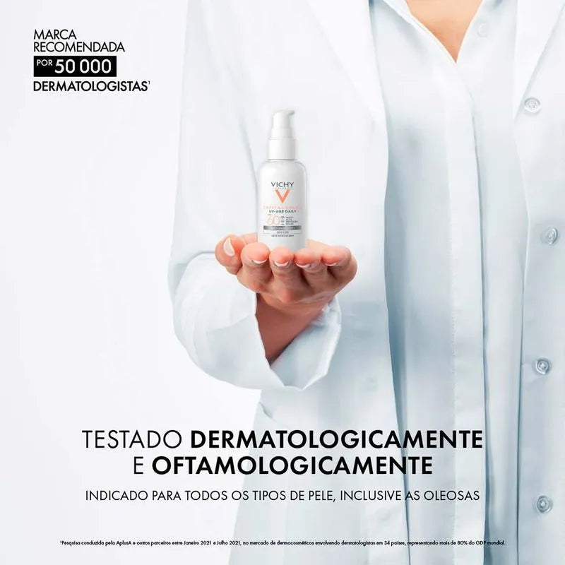 Protetor Solar Facial Vichy – UV-Age Daily FPS60 40g