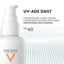 Protetor Solar Facial Vichy – UV-Age Daily FPS60 40g