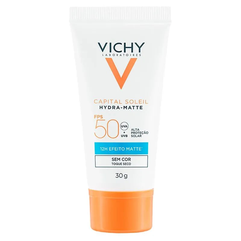 Protetor Solar Hidratante Vichy Capital Soleil Hydra-Matte FPS50 30g