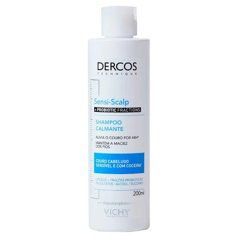 Shampoo Limpeza Calmante Vichy – Dercos Sensi Biotic 200ml